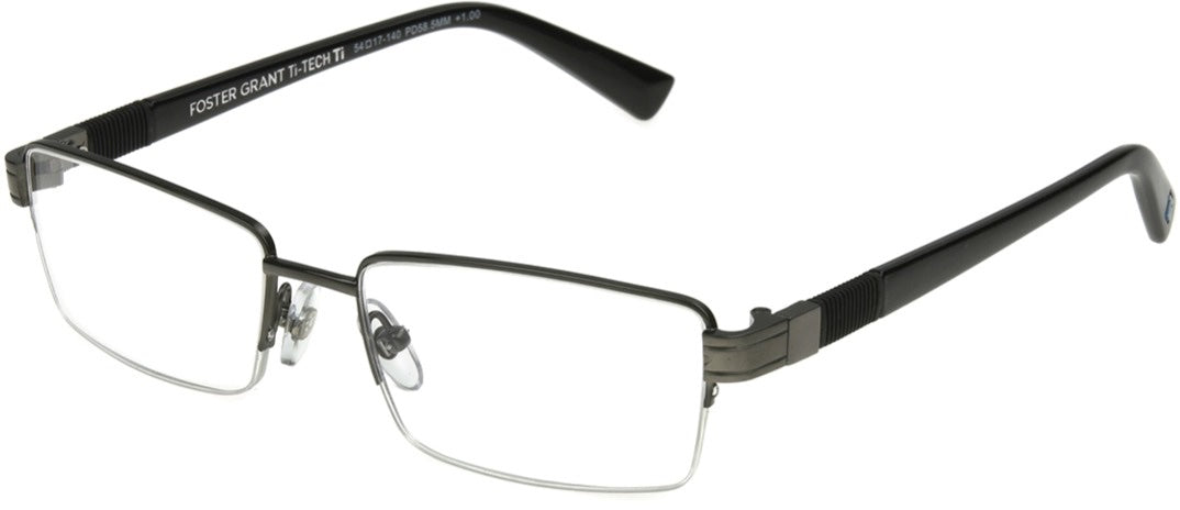 Ti-Tech Dark Gunmetal Semi-Rimless