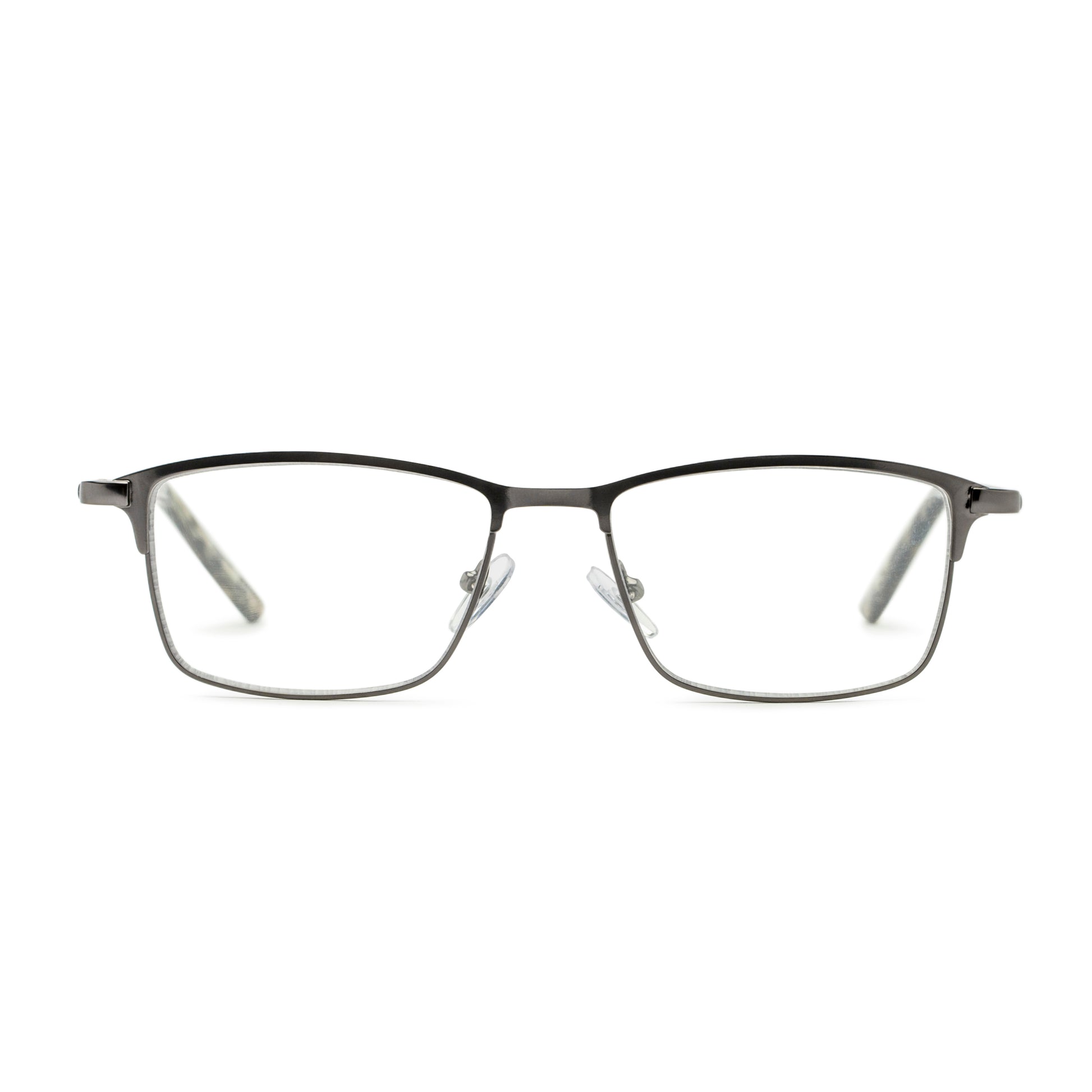 Austin Pop of Power™ Bifocal Style Blue Light Readers - Blue Light Reader - Bifocal - Gunmetal Grey - Variant Link