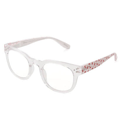 Disney Polka Dot Blue Light Glasses - Reader - Unmagnified - Clear - Variant Link