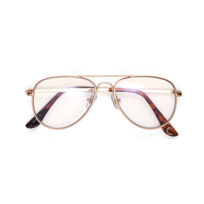 Dario Rose Kids Blue Light Glasses - Blue Light Reader - Unmagnified - Pink - Variant Link