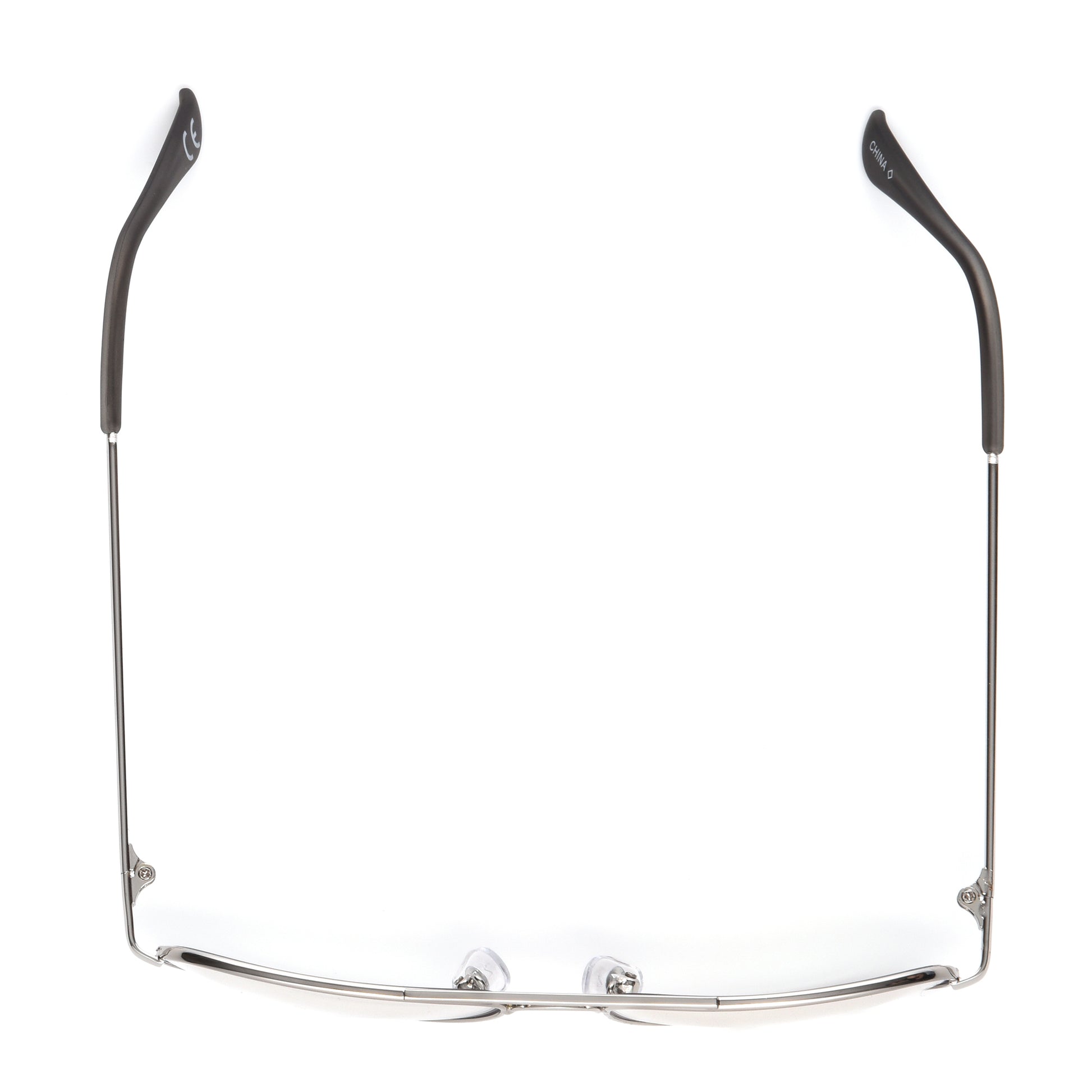 Dario Silver Kids Blue Light Glasses - Blue Light Reader - Unmagnified - Silver - Variant Link