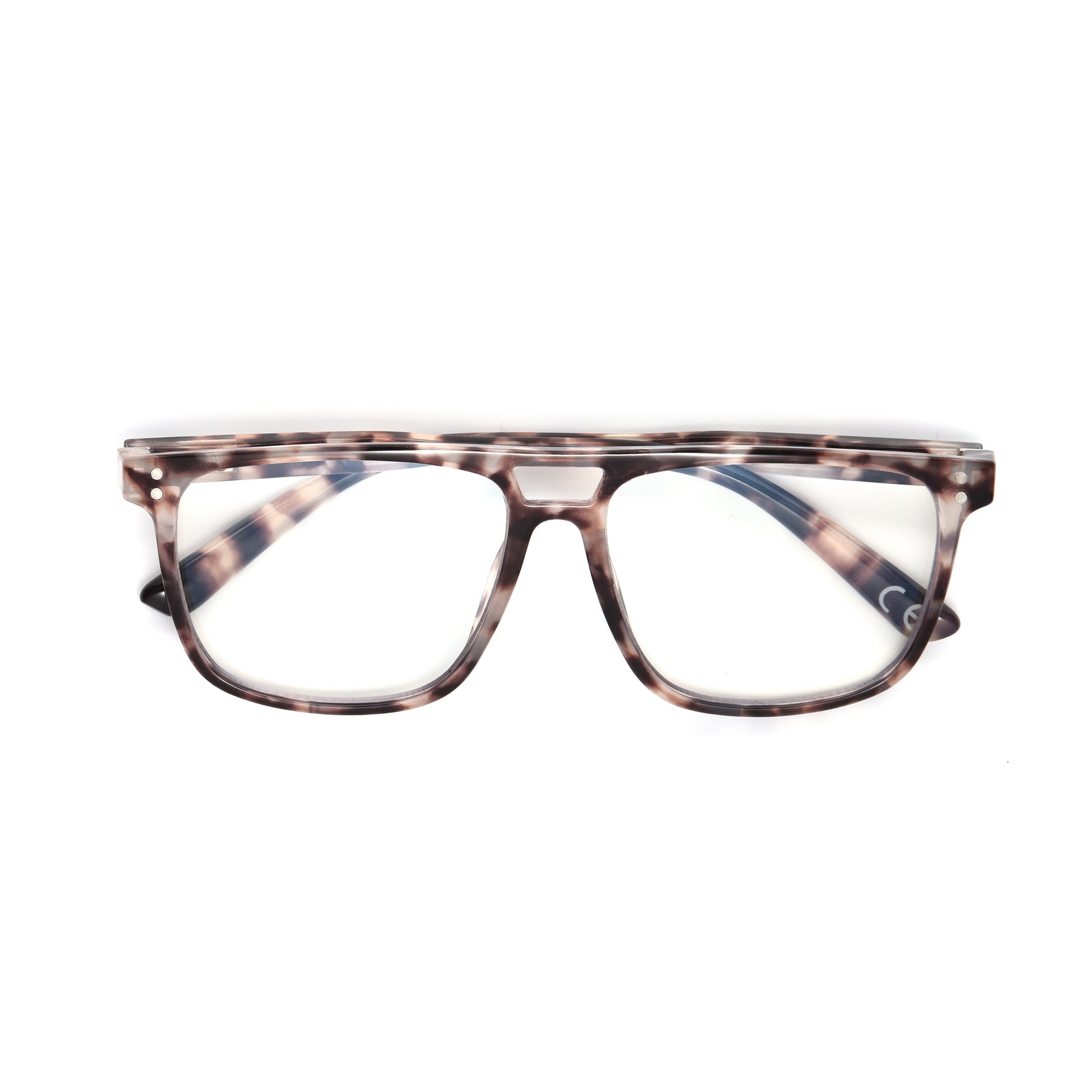 Milo Blue Light Glasses - Reader - Unmagnified - Tortoise - Variant Link