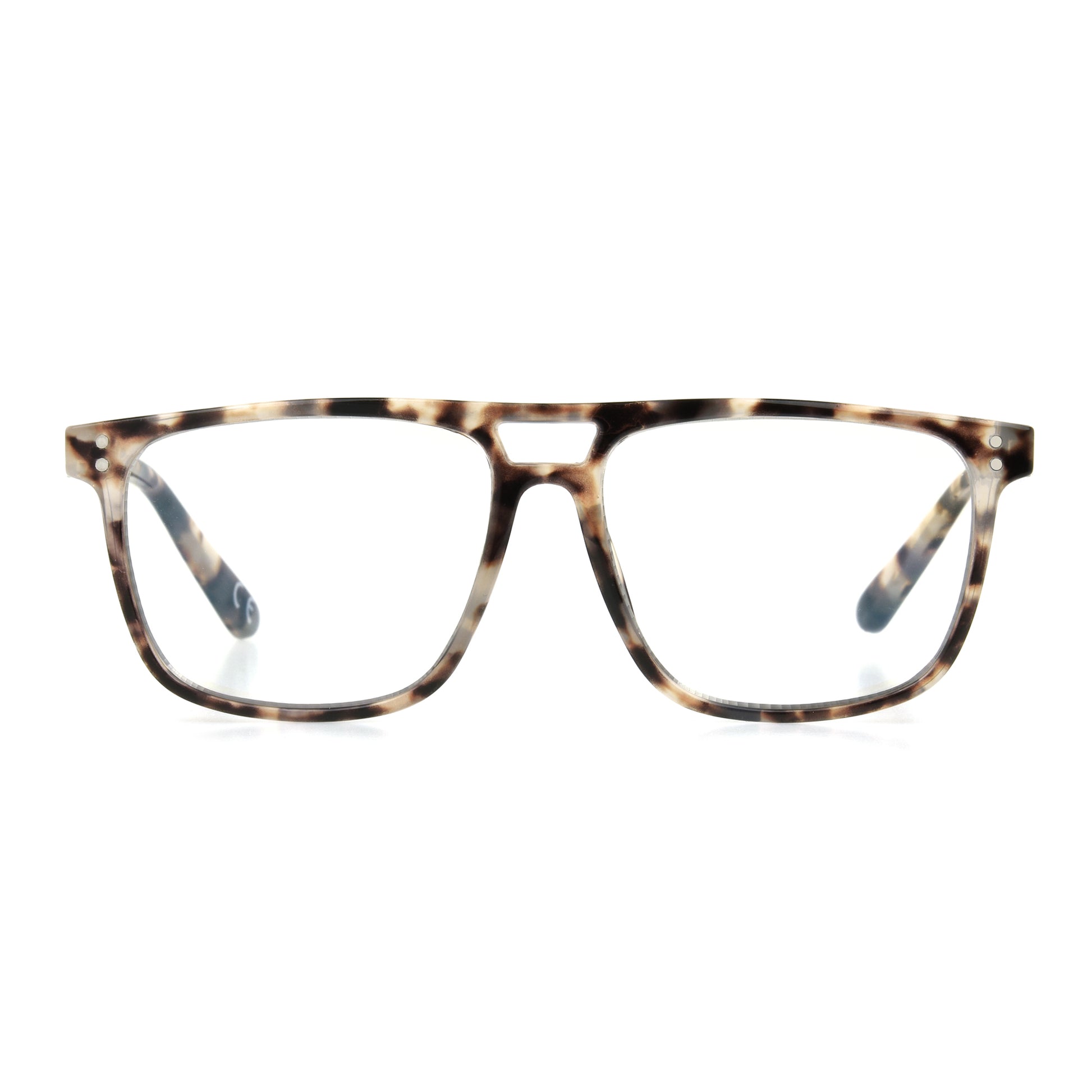 Milo Blue Light Glasses - Reader - Unmagnified - Tortoise - Variant Link