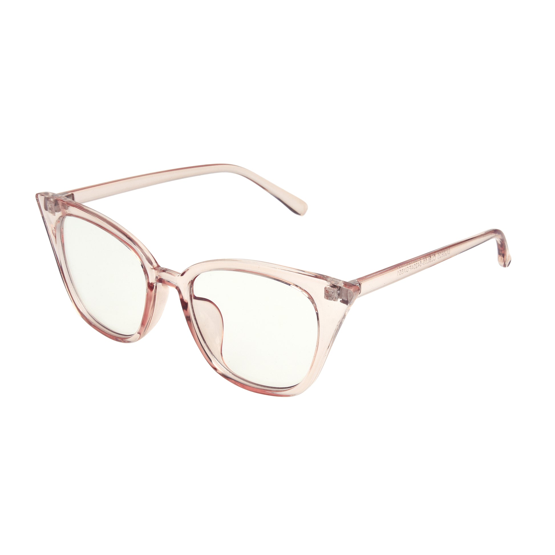 Rose Blue Light Glasses - Blue Light Reader - Unmagnified - Pink - Variant Link