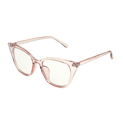 Rose Blue Light Glasses - Blue Light Reader - Unmagnified - Pink - Variant Link