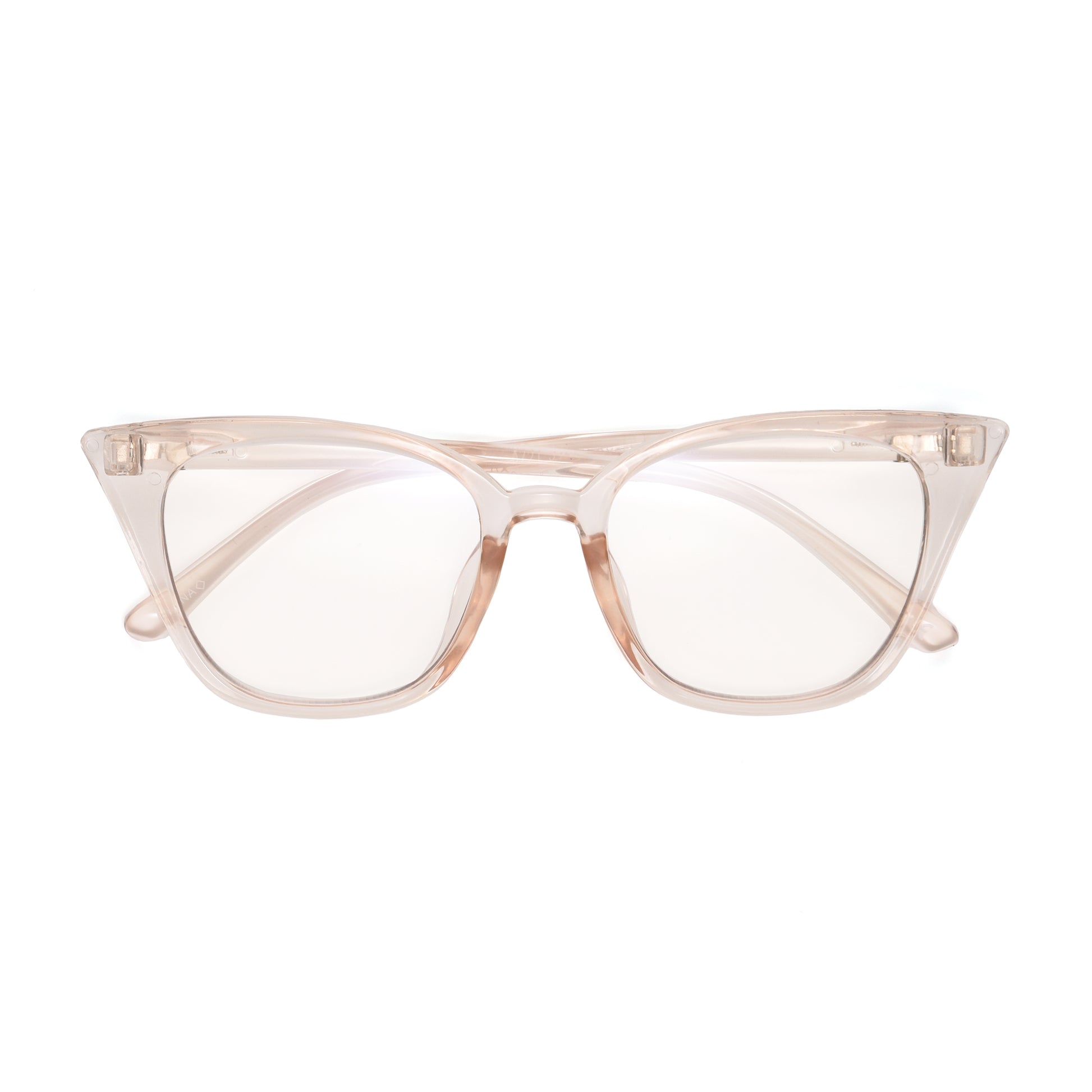 Rose Blue Light Glasses - Blue Light Reader - Unmagnified - Pink - Variant Link