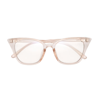 Rose Blue Light Glasses - Blue Light Reader - Unmagnified - Pink - Variant Link