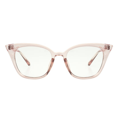 Rose Blue Light Glasses - Blue Light Reader - Unmagnified - Pink - Variant Link