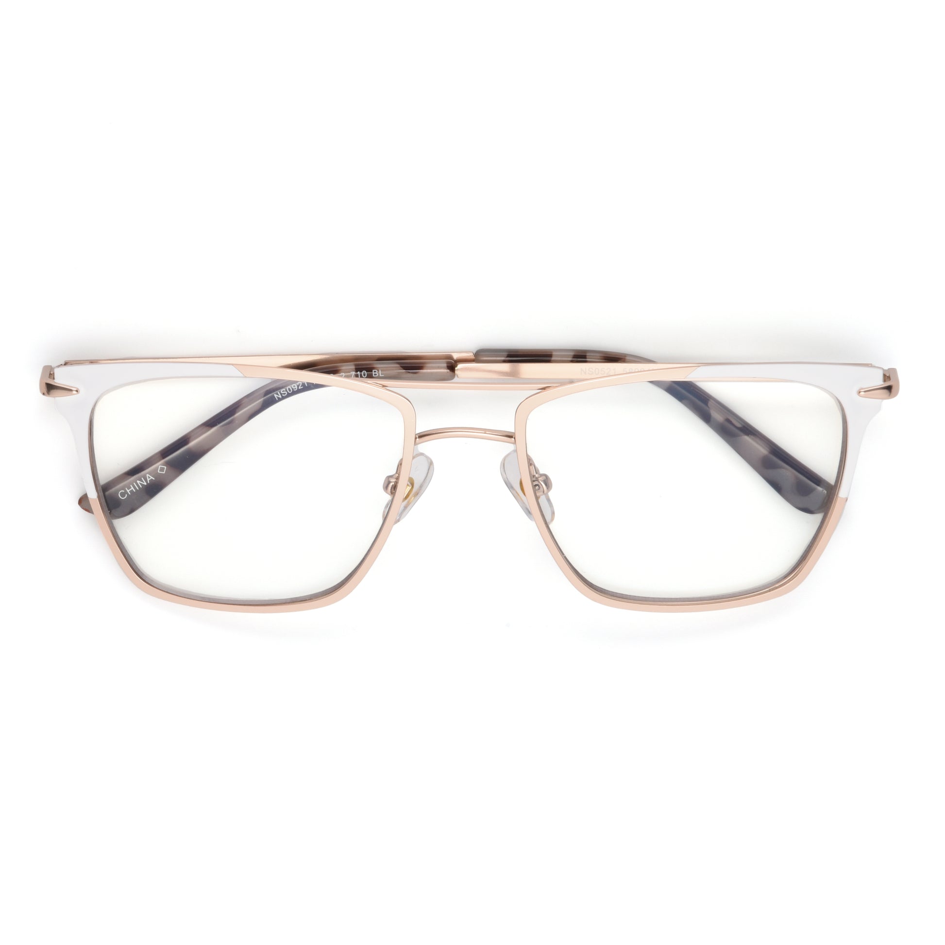 Hong Kong Blue Light Glasses - Blue Light Reader - Unmagnified - Gold - Variant Link