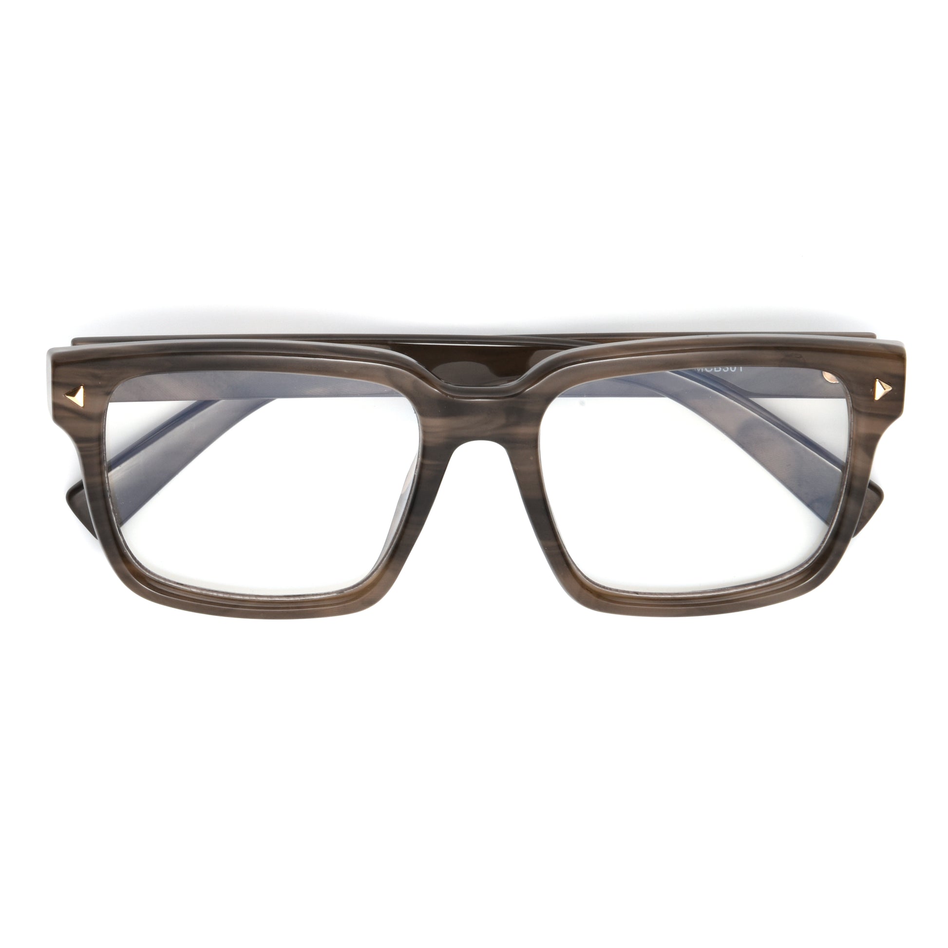 San Diego Blue Light Glasses - Blue Light Reader - Unmagnified - Brown - Variant Link
