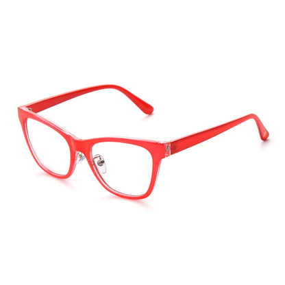 Silver Spring Blue Light Glasses - Blue Light Reader - Unmagnified - Red - Variant Link