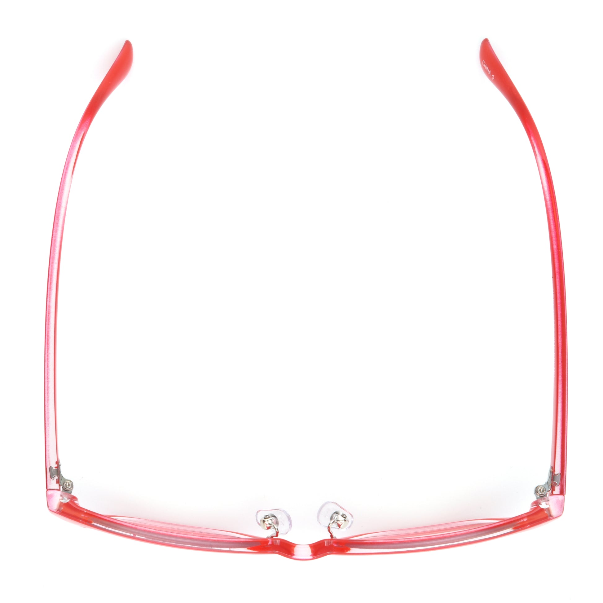 Silver Spring Blue Light Glasses - Blue Light Reader - Unmagnified - Red - Variant Link