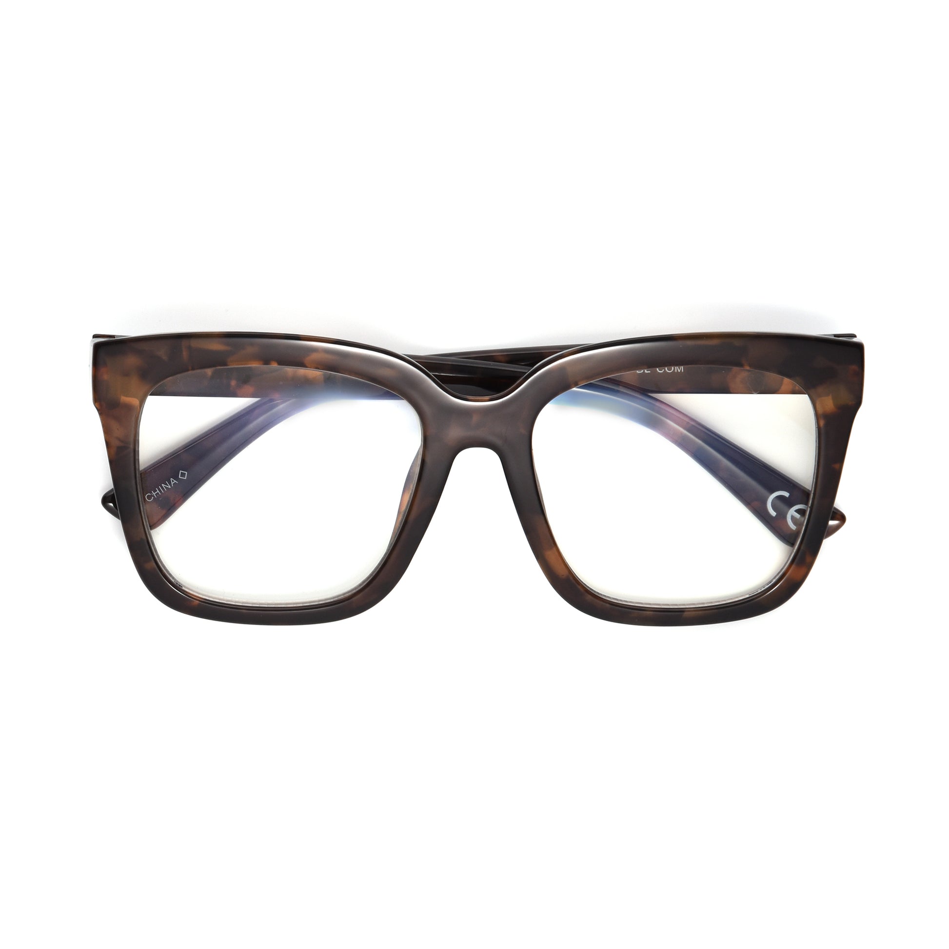 Terri Blue Light Glasses - Reader - Unmagnified - Tortoise - Variant Link