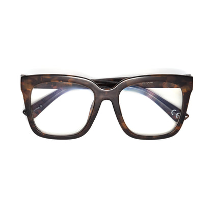 Terri Blue Light Glasses - Reader - Unmagnified - Tortoise - Variant Link