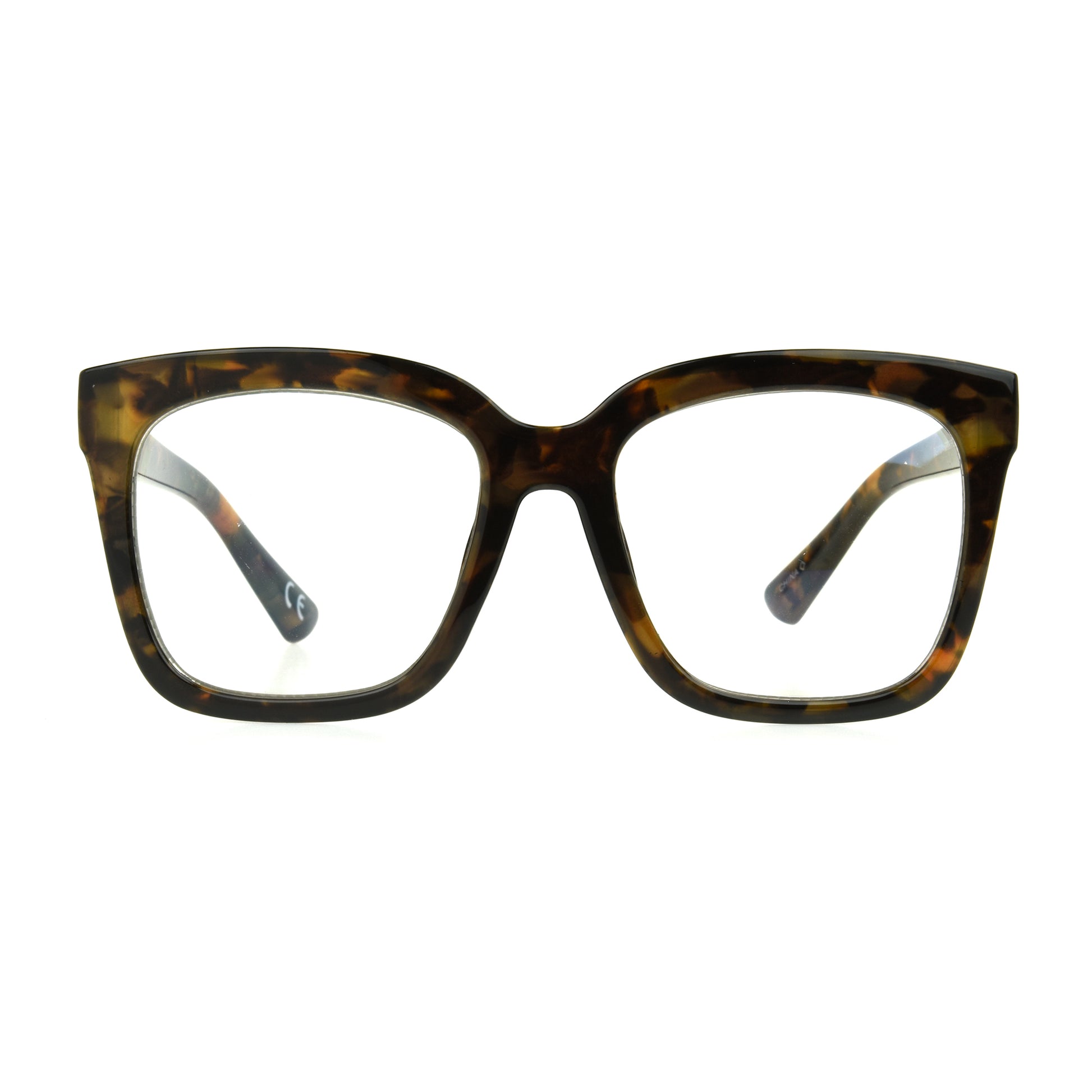 Terri Blue Light Glasses - Reader - Unmagnified - Tortoise - Variant Link