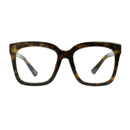 Terri Blue Light Glasses - Reader - Unmagnified - Tortoise - Variant Link