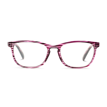 Elana Pop of Power™ Bifocal Style Blue Light Readers - Blue Light Reader - Bifocal - Purple - Variant Link