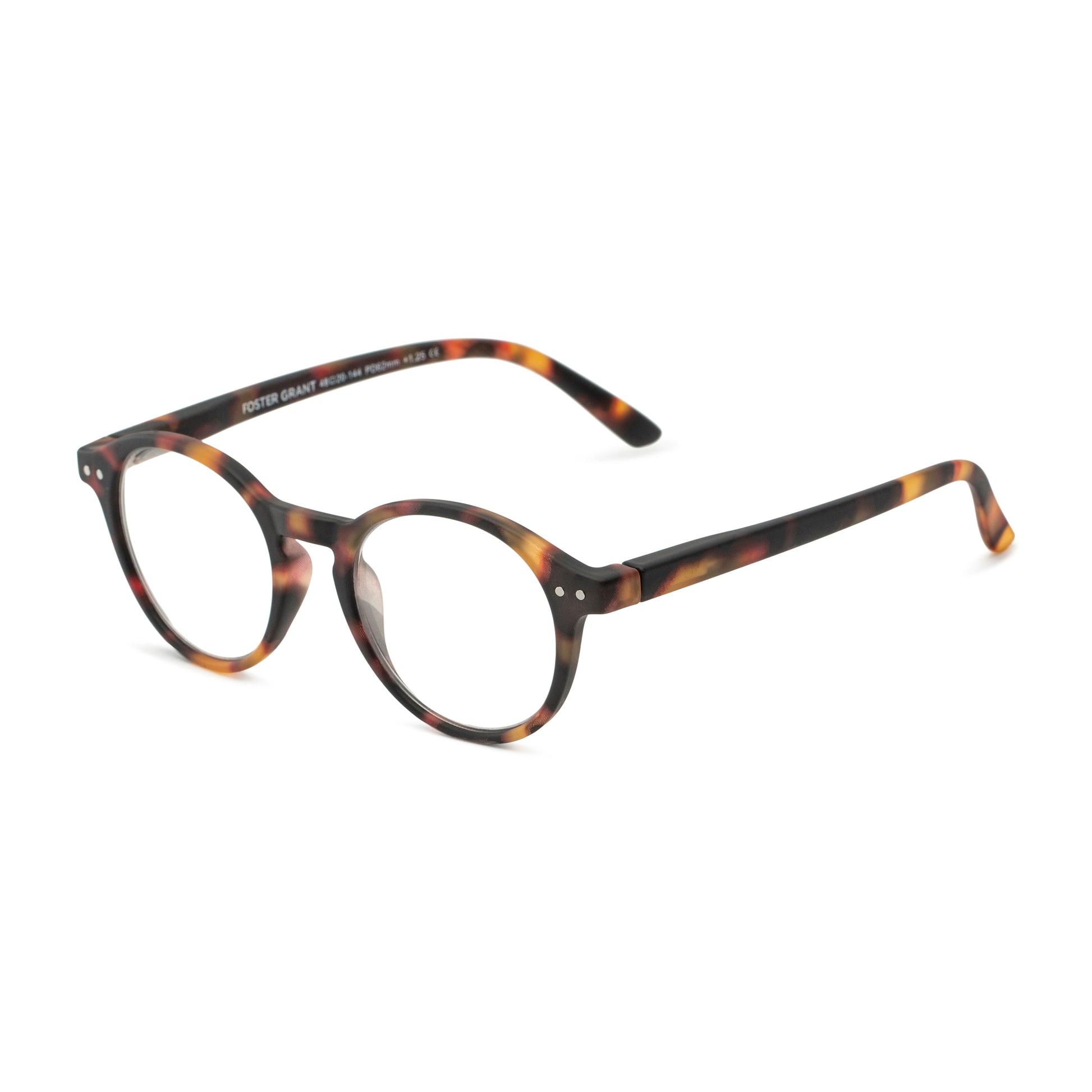 Everett Pop of Power™ Bifocal Style Blue Light Readers - Blue Light Reader - Bifocal - Matte Tortoise - Variant Link