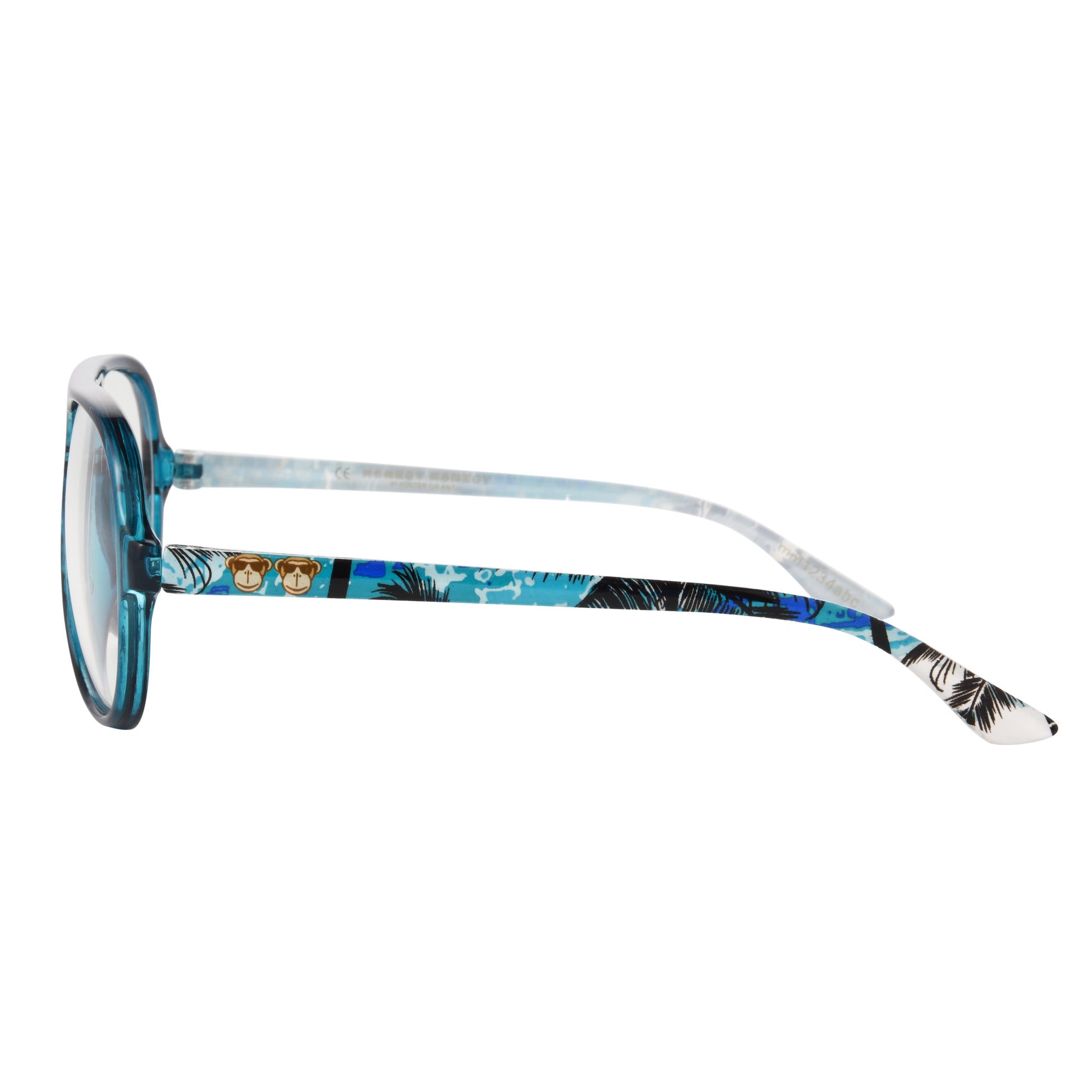 Bali Kids Blue Light Glasses - Blue Light Reader - Unmagnified - Blue - Variant Link