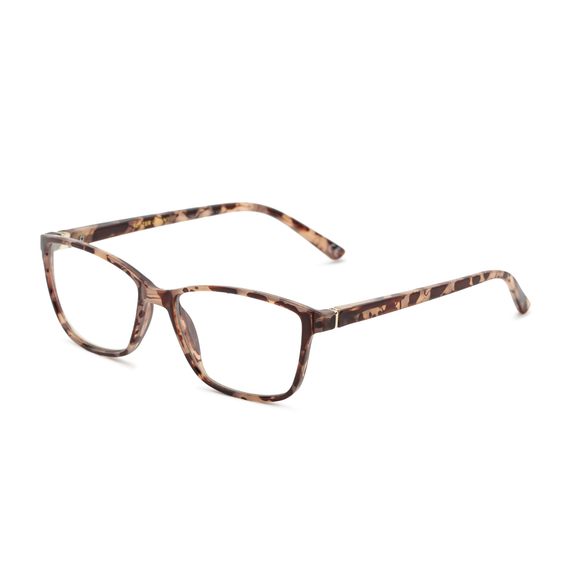 The Margo Pop of Power® Blue Light Reader - Blue Light Reader - Bifocal - Light Tortoise - Variant Link