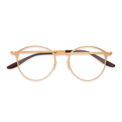 Hayden Super Flat Reading Glasses - Reader - Fully Magnified - Gold - Variant Link