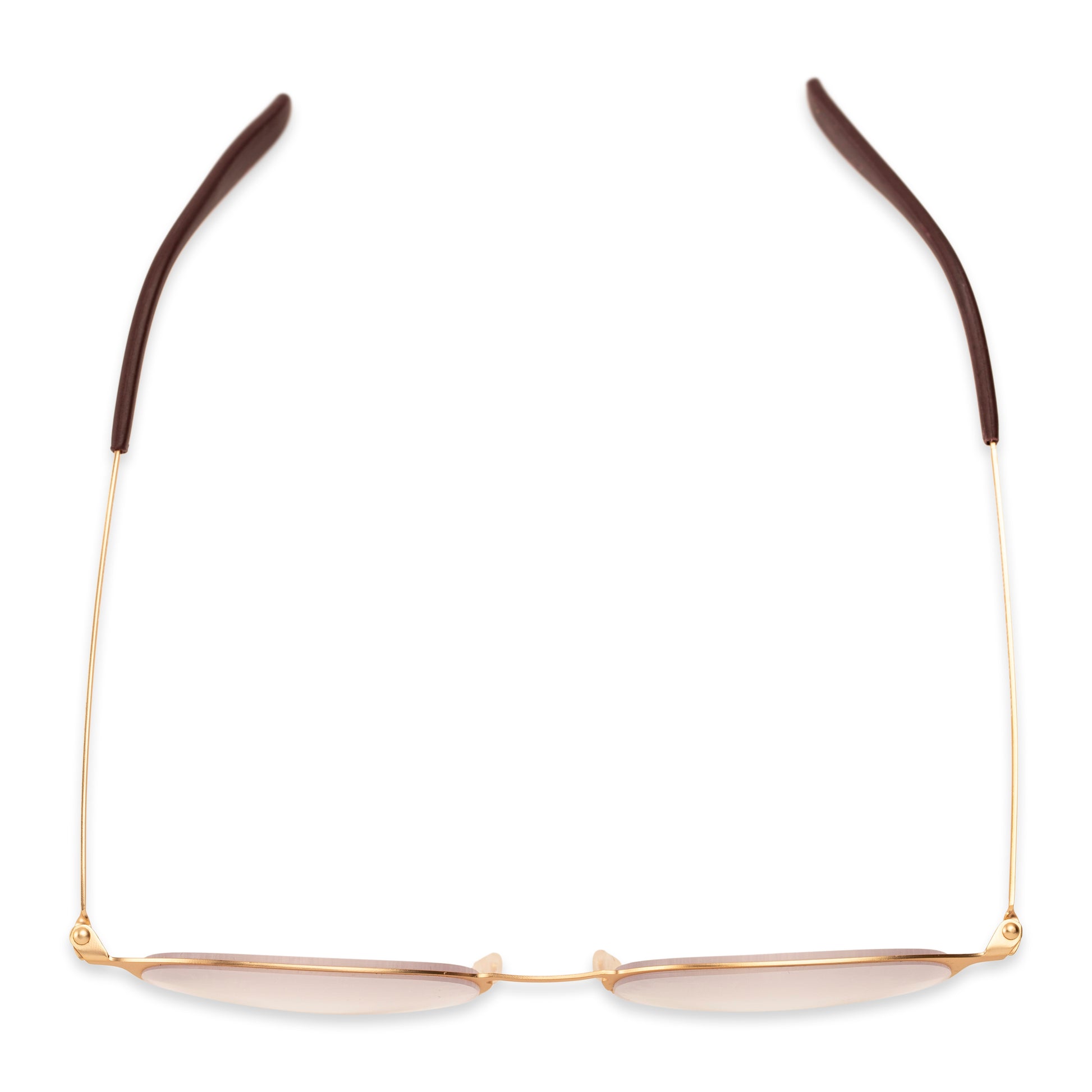 Hayden Super Flat Reading Glasses - Reader - Fully Magnified - Gold - Variant Link