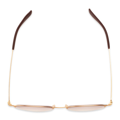 Hayden Super Flat Reading Glasses - Reader - Fully Magnified - Gold - Variant Link
