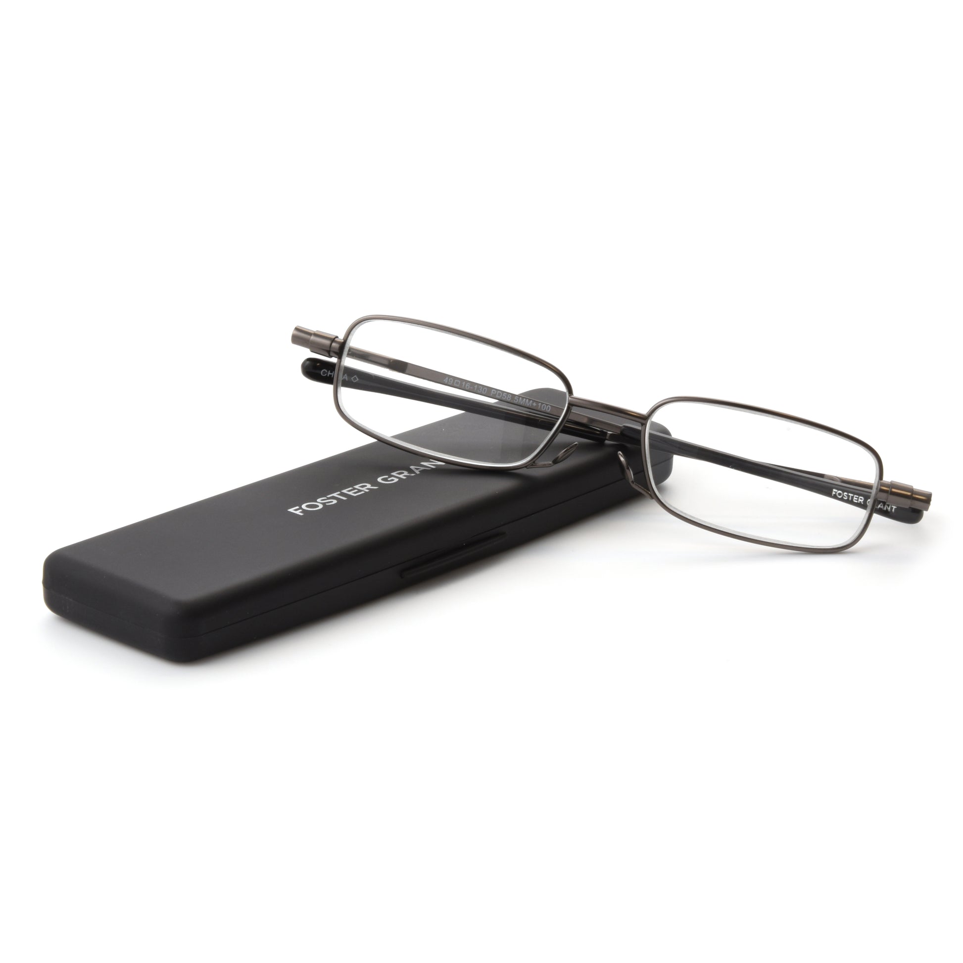 Gavin Fold Flat - Reader - Fully Magnified - Gunmetal - Variant Link
