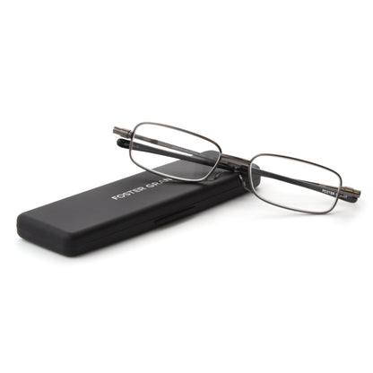 Gavin Fold Flat - Reader - Fully Magnified - Gunmetal - Variant Link