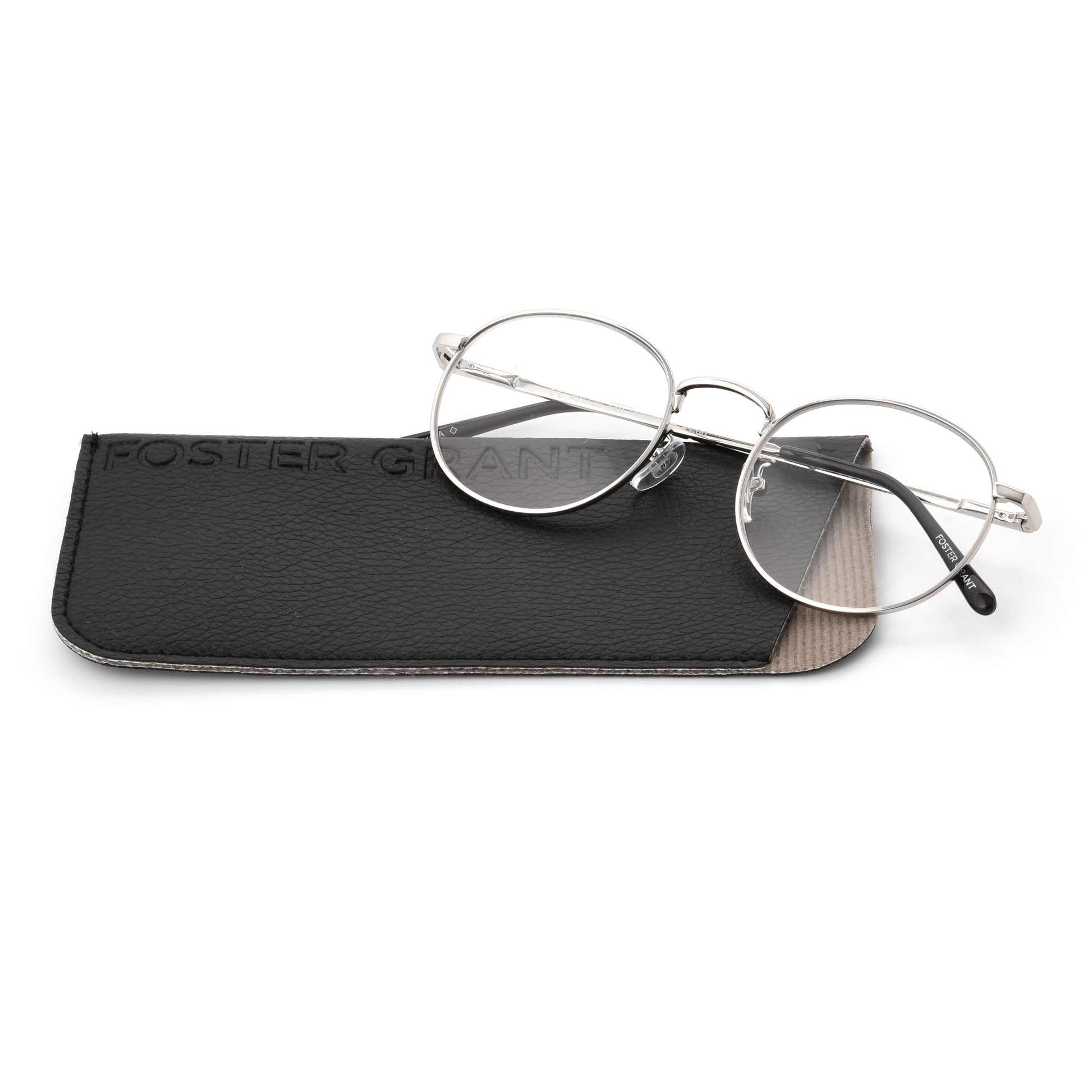 Rowland Reading Glasses - Reader - Fully Magnified - Silver/Black - Variant Link