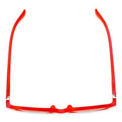Bartlett Reading Glasses - Reader - Fully Magnified - Matte Red - Variant Link