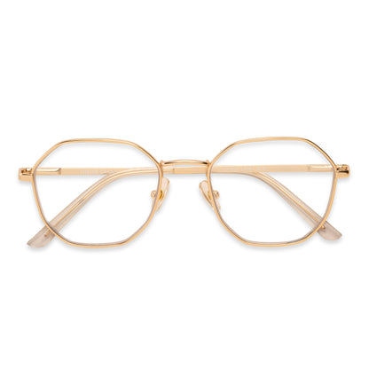 Cerritos Reading Glasses - Reader - Fully Magnified - Gold - Variant Link