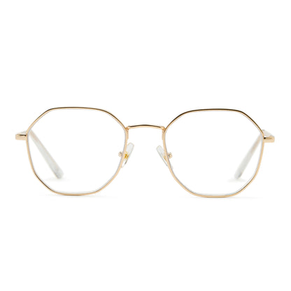 Cerritos Reading Glasses - Reader - Fully Magnified - Gold - Variant Link