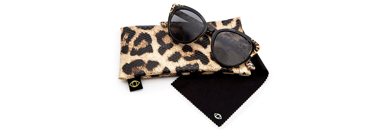 The Mayra Sun - Reader - Fully Magnified - Black/Leopard - Variant Link