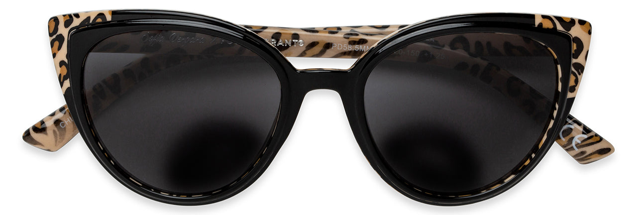 The Mayra Sun - Reader - Fully Magnified - Black/Leopard - Variant Link