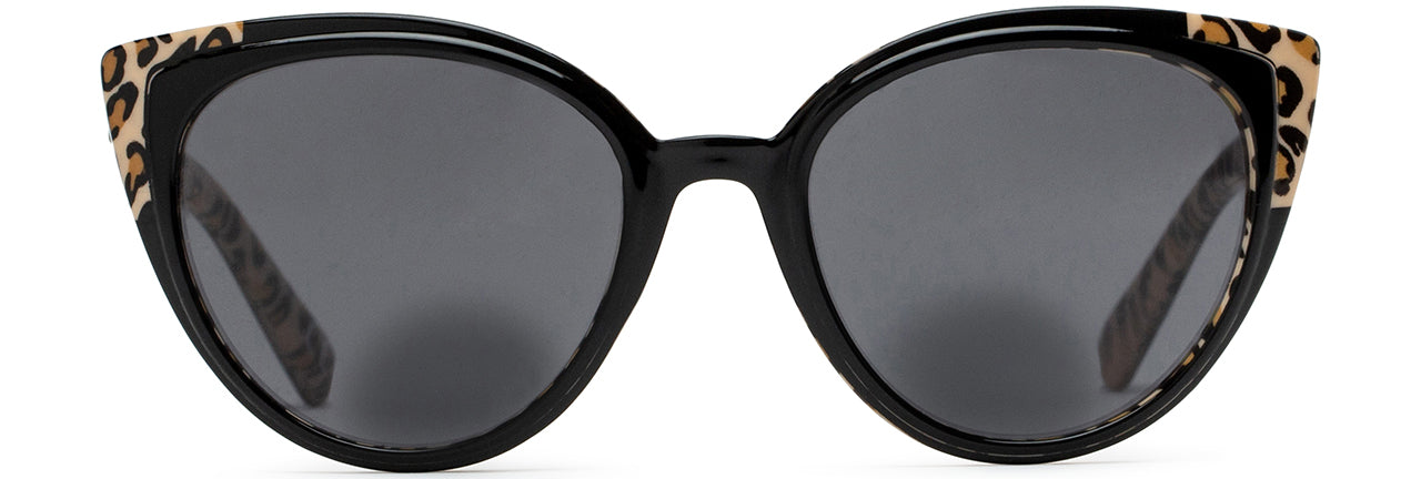The Mayra Sun - Reader - Fully Magnified - Black/Leopard - Variant Link