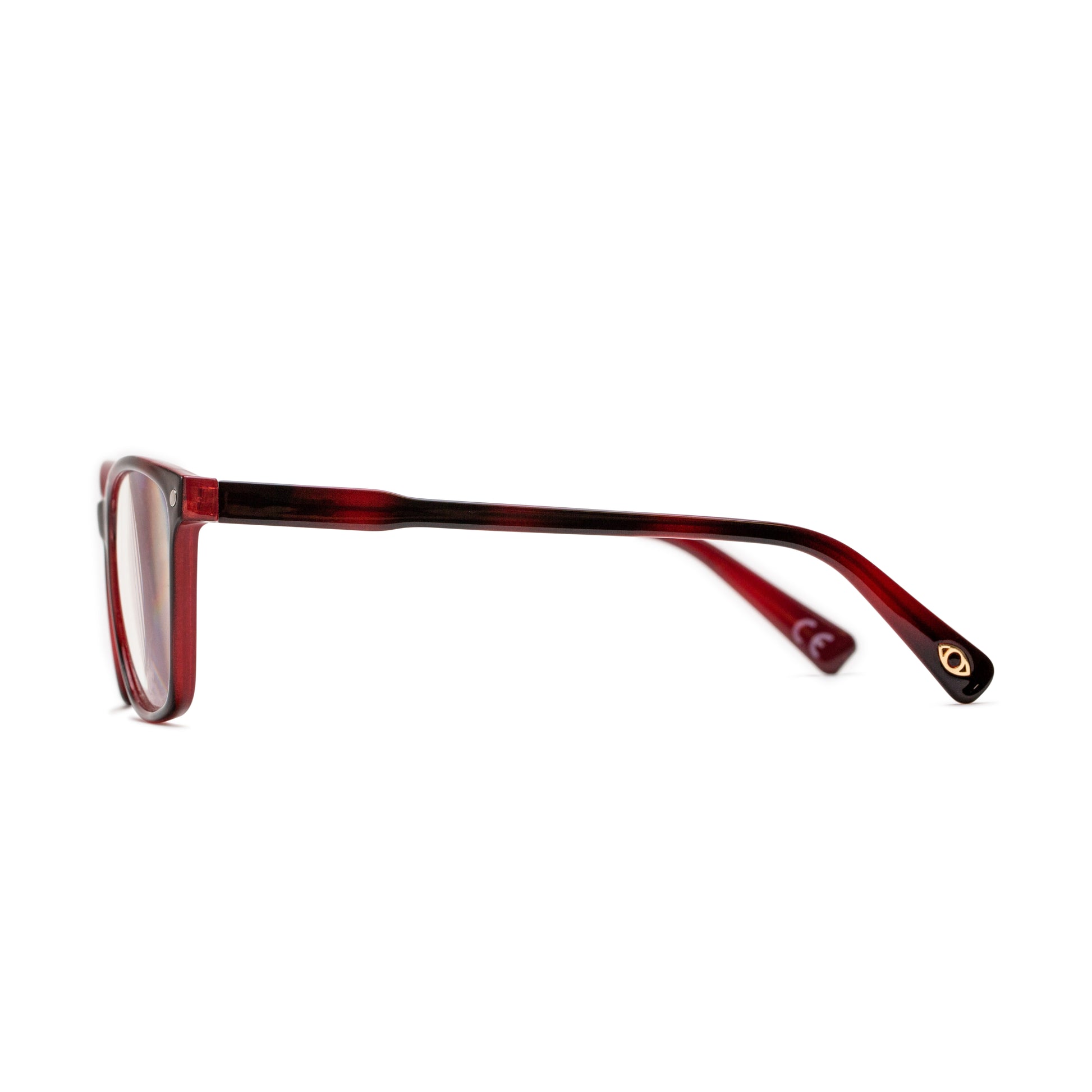 Stefi Blue Light Glasses - Blue Light Reader - Unmagnified - Wine - Variant Link