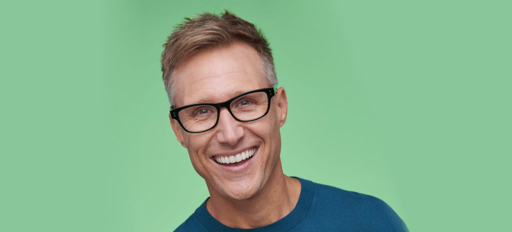 Glasses for Oblong Face Shape