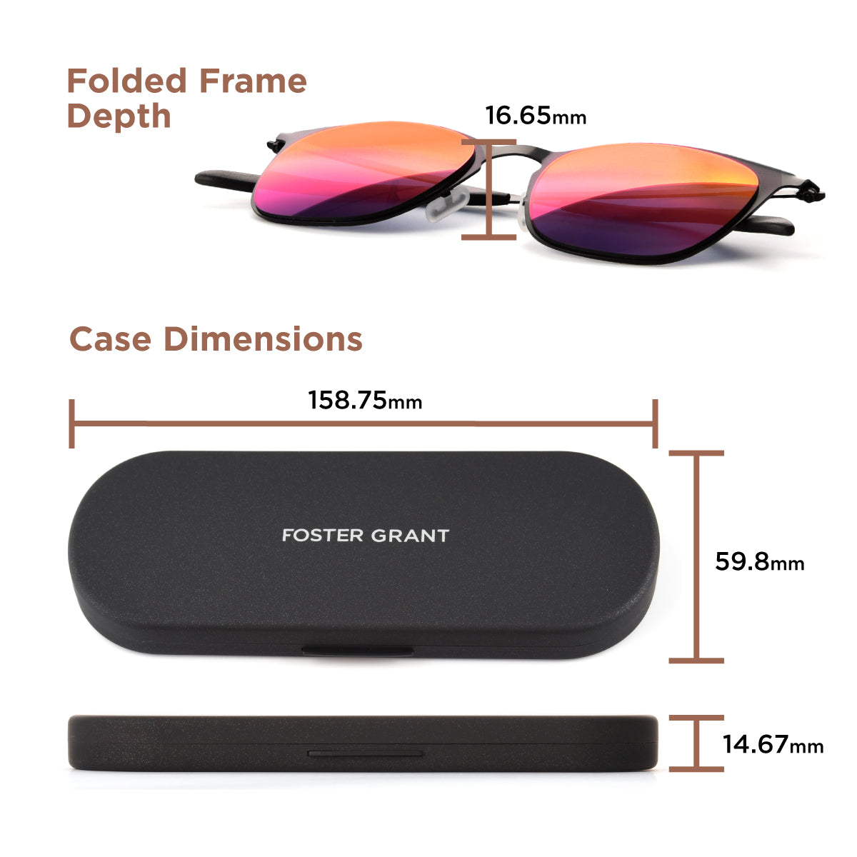 Taylor Super Flat Sunglasses - Sun - Unmagnified - Black - Variant Link
