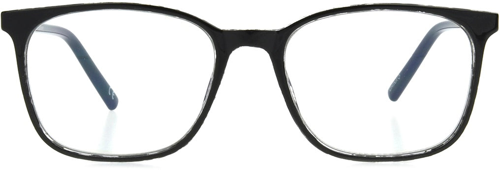 Blue Light e.Glasses Eric Black - Blue Light Reader - Unmagnified - Black - Variant Link