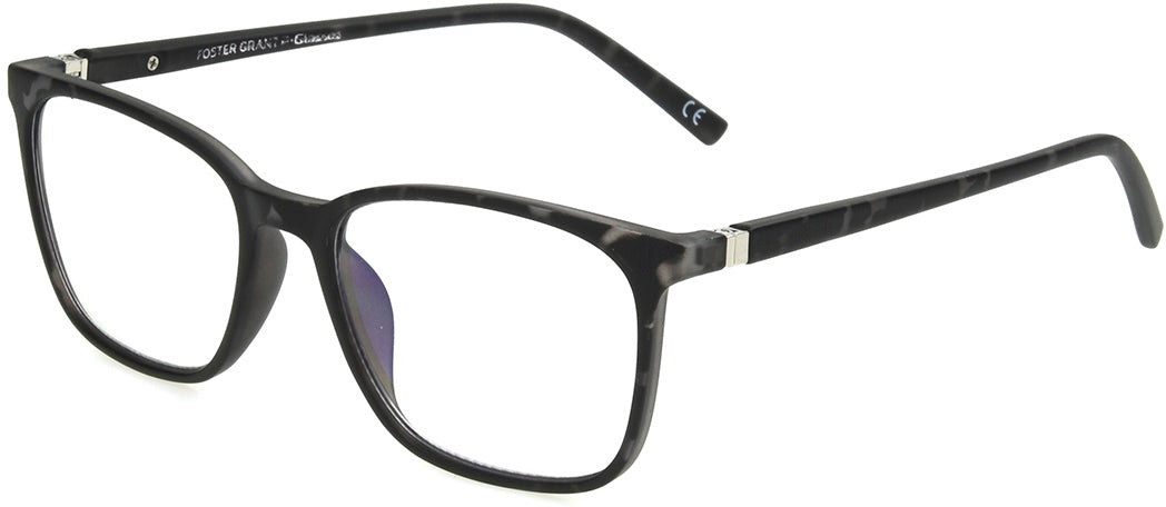 Blue Light e.Glasses Eric Charcoal - Blue Light Reader - Unmagnified - Gray - Variant Link