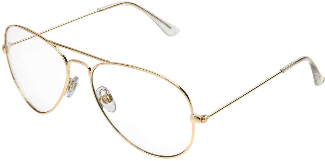 Farrah Pop of Power™ Bifocal Style Blue Light Readers - Blue Light Reader - Gold -  - Variant Link