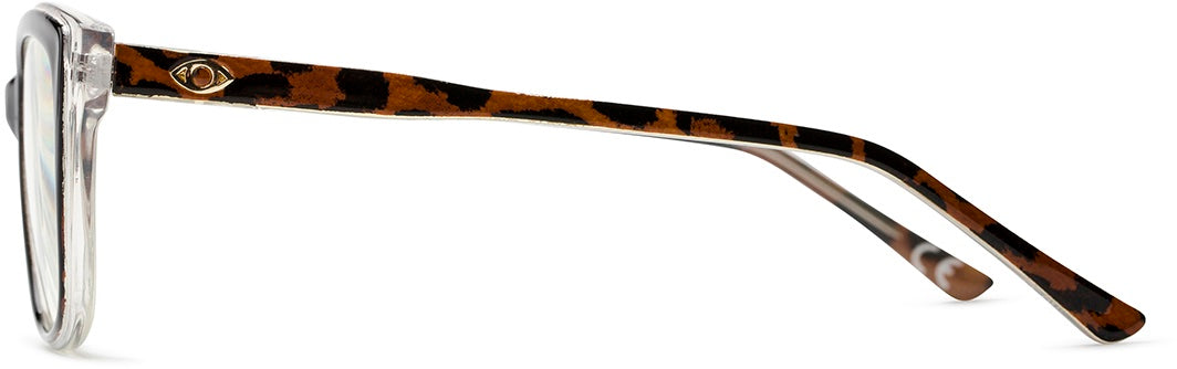Gloria - Reader - Fully Magnified - Black/Leopard - Variant Link