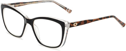 Gloria Multi Focus™ Blue - Blue Light Reader - Multifocal - Black/Leopard - Variant Link