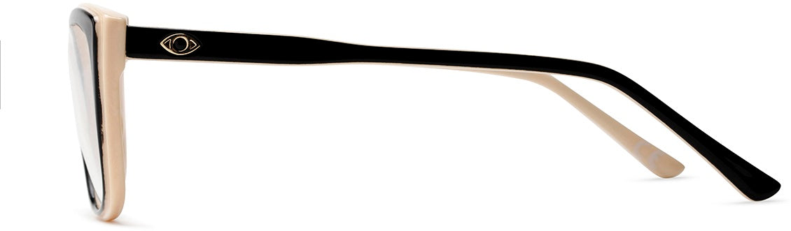 Gloria Multi Focus™ Blue - Blue Light Reader - Multifocal - Black/Leopard - Variant Link