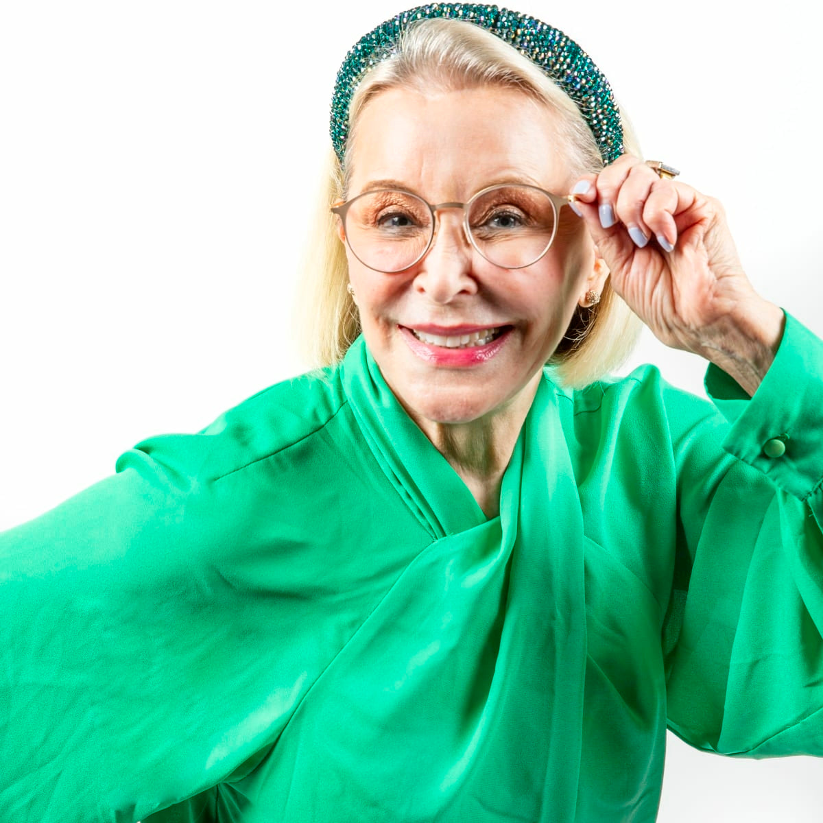 Hayden Super Flat Reading Glasses - Reader - Fully Magnified - Gold - Variant Link