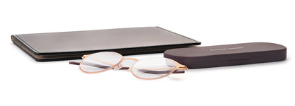 Hayden Super Flat Reading Glasses - Reader - Fully Magnified - Gold - Variant Link