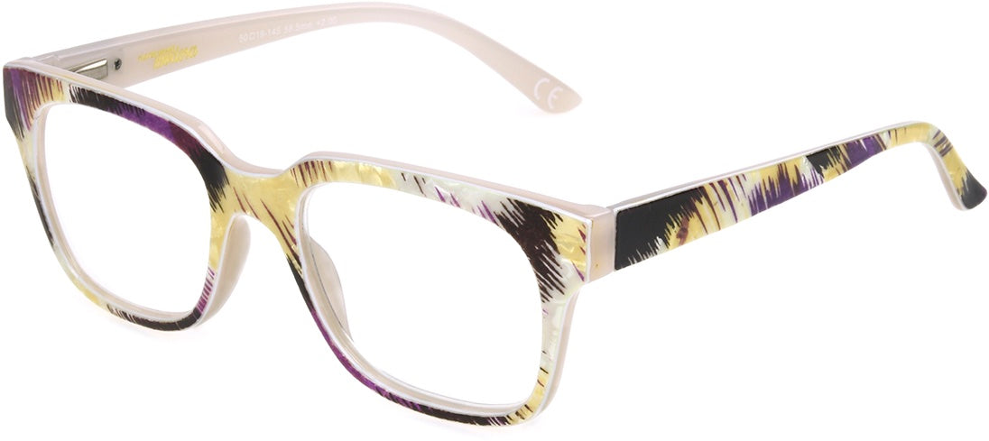 Joanie - Reader - Fully Magnified - Brown/Pink - Variant Link