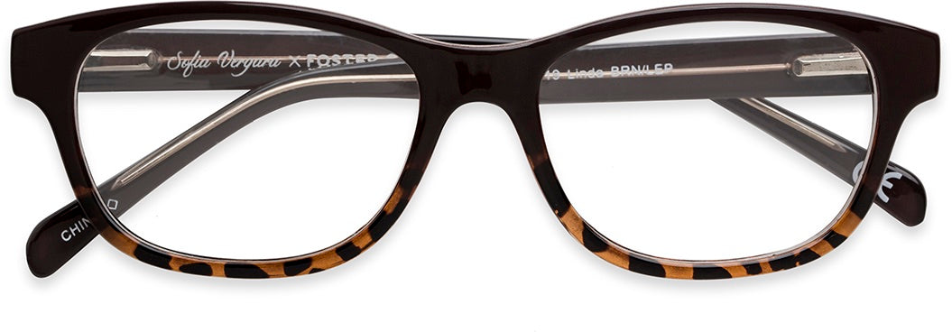 Linda - Reader - Fully Magnified - Brown/Leopard - Variant Link