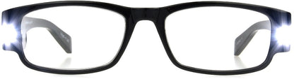 Lloyd Lighted Reading Glasses - Reader - Fully Magnified - Black - Variant Link